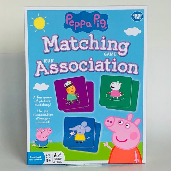 Brand New Disney  Matching Game Disney Peppa Pig For Age 3+ - Picture 10 of 14